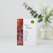 エクスカリブールモノグラム金属金ゴールド 名刺 (スタンド正面)