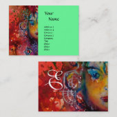 エクスカリブールモノグラム 名刺 (正面/裏面)