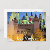 エクスカリブールラスベガスポストカード ポストカード (正面/裏面)