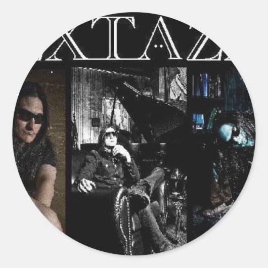 エクスタザラウンドステッカー ラウンドシール (正面)