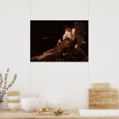 エクスタシーのアッシジの聖フランシス ポスター (キッチン)