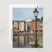 エクスターの埠頭、デヴォン、イギリス ポストカード (正面/裏面)