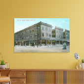 エクステリアビューのオーバートンホテル# 2 キャンバスプリント (インサイチュ (リビング))