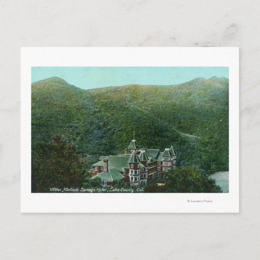 エクステリアビューオブウィッター春ホテル ポストカード (正面)