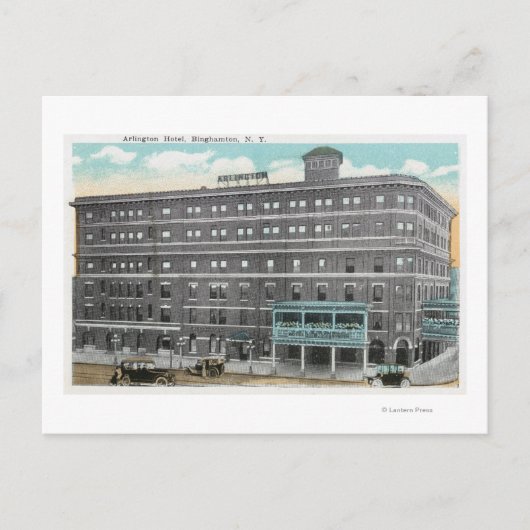 エクステリアビューオブザアーリントンホテル ポストカード (正面)