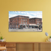 エクステリアビューオブザウェナチホテル キャンバスプリント (インサイチュ (リビング))