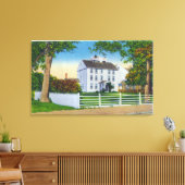 エクステリアビューオブザオールドフォガーマンション キャンバスプリント (インサイチュ (リビング))