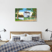 エクステリアビューオブザオールドフォガーマンション キャンバスプリント (インサイチュ (寝室))