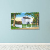 エクステリアビューオブザオールドフォガーマンション キャンバスプリント (インサイチュ (ウッドフロア))