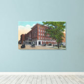 エクステリアビューオブザカールトンホテル キャンバスプリント (インサイチュ (ウッドフロア))