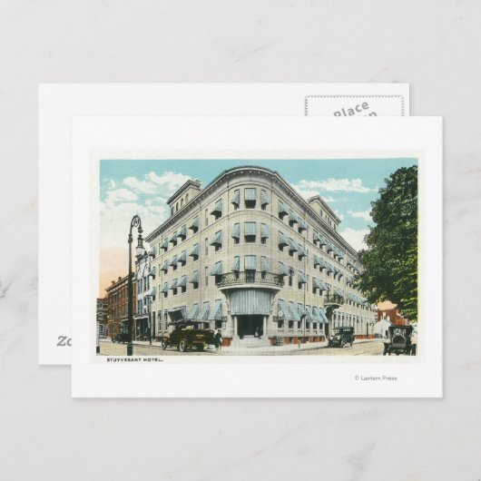 エクステリアビューオブザシュトゥイヴェサントホテル ポストカード (正面/裏面)