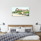 エクステリアビューオブザシービーチ キャンバスプリント (インサイチュ (寝室))