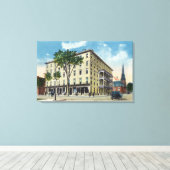 エクステリアビューオブザデウィットホテル キャンバスプリント (インサイチュ (ウッドフロア))