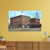 エクステリアビューオブザニューウェナチホテル キャンバスプリント (インサイチュ (リビング))