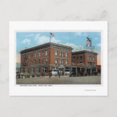 エクステリアビューオブザニューウェナチホテル ポストカード (正面)