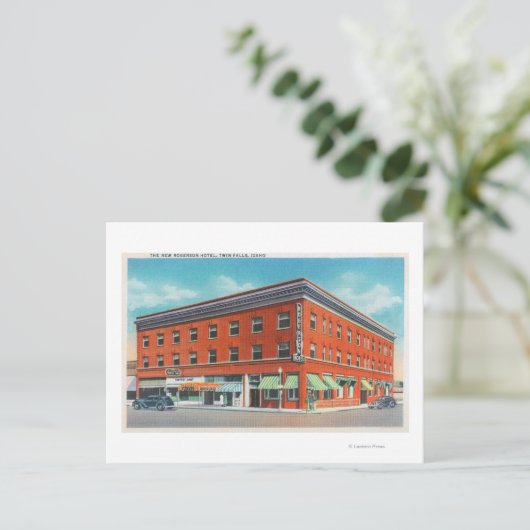 エクステリアビューオブザニューロガーソンホテル ポストカード (スタンド正面)