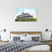 エクステリアビューオブザバルヘッドクリフホテル キャンバスプリント (インサイチュ (寝室))