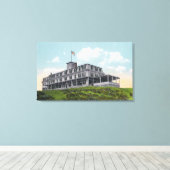 エクステリアビューオブザバルヘッドクリフホテル キャンバスプリント (インサイチュ (ウッドフロア))