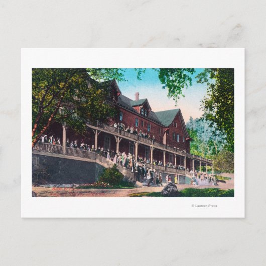 エクステリアビューオブザホテルエルポータル ポストカード (正面)