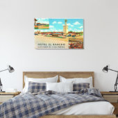 エクステリアビューオブザホテルエルランチョ キャンバスプリント (インサイチュ (寝室))