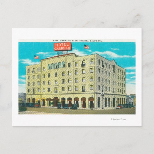 エクステリアビューオブザホテルカリロ ポストカード (正面)