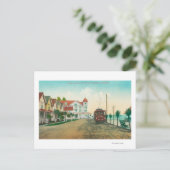 エクステリアビューオブザホテルキャピトラとコテージ ポストカード (スタンド正面)