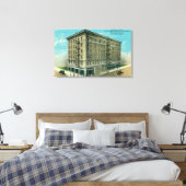 エクステリアビューオブザホテルクラーク キャンバスプリント (インサイチュ (寝室))