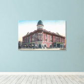 エクステリアビューオブザホテルスチュワート キャンバスプリント (インサイチュ (ウッドフロア))