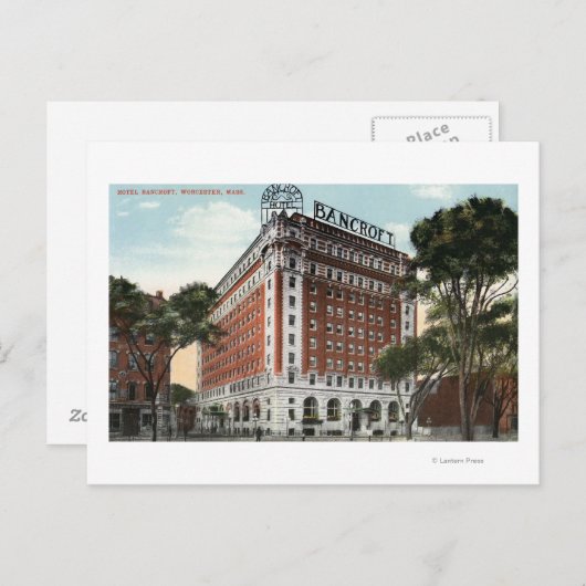 エクステリアビューオブザホテルバンクロフト ポストカード (正面/裏面)