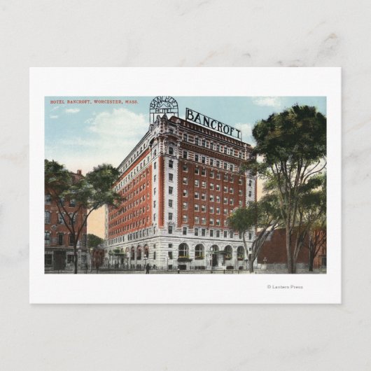 エクステリアビューオブザホテルバンクロフト ポストカード (正面)