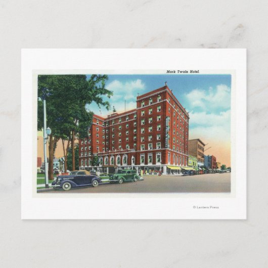 エクステリアビューオブザマークトウェインホテル ポストカード (正面)
