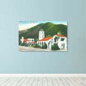 エクステリアビューオブザモーテルイン キャンバスプリント (インサイチュ (ウッドフロア))