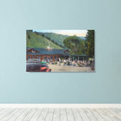 エクステリアビューオブスパルヒリゾートメインビル キャンバスプリント (インサイチュ (ウッドフロア))