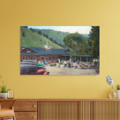 エクステリアビューオブスパルヒリゾートメインビル キャンバスプリント (インサイチュ (リビング))