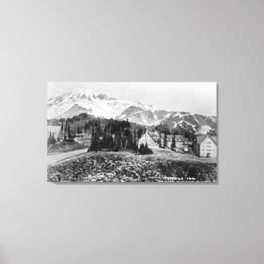 エクステリアビューオブパラダイスイン キャンバスプリント (正面)