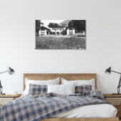 エクステリアビューオブレイク澄んロッジ キャンバスプリント (インサイチュ (寝室))