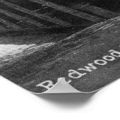 エクステリアビューオブレッドウッドイン ポスター (角)