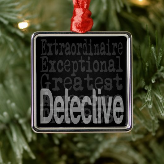 エクストラナレメタル刑事オーナメント メタルオーナメント (ツリー)