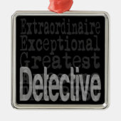 エクストラナレメタル刑事オーナメント メタルオーナメント (正面)