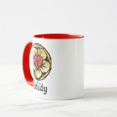 エクストラノス勉強マグ赤 マグカップ (正面左)