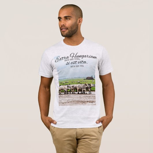 エクストラハンガリー非エストヴィータ Tシャツ (正面フル)