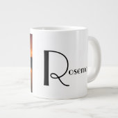 エクストララージパーソナライズされたフォトコーヒーマグ ジャンボコーヒーマグカップ (正面右)