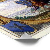 エクストララージポスター – イギリスのヴィンテージマップ ポスター (角)