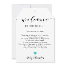 エクストララージ結婚の歓迎ラベル、レターの旅程