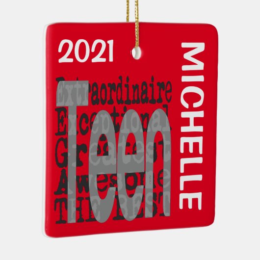 エクストラ10代のネアカスタムオーナメント セラミックオーナメント (右)