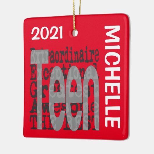 エクストラ10代のネアカスタムオーナメント セラミックオーナメント (左)