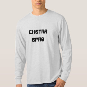 エクストラ・スプロ、エキストラクリスピー熱狂する/ノルウェー語 Tシャツ