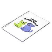 エクストラ ファーレストリアンズ 面白いエイリアン ファーリー ペット パン ノートブック (左側)