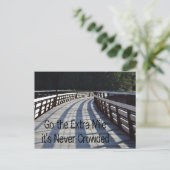 エクストラ・マイルへ…トレッスルポストカード ポストカード (スタンド正面)