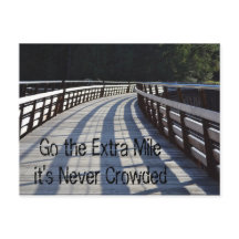 エクストラ・マイルへ…トレッスルポストカード